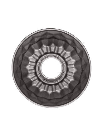 KAISER | Mini molde Bundt geométrico de 16 cm antiadherente negro