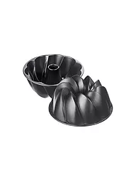 KAISER | Molde de Gugelhupf ondulado de 25 cm antiadherente | Negro