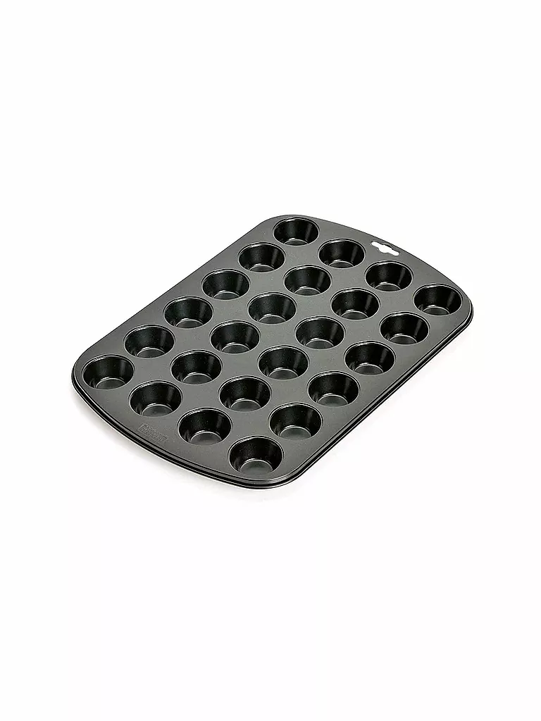 KAISER | Molde para mini muffins, 24 unidades | Negro