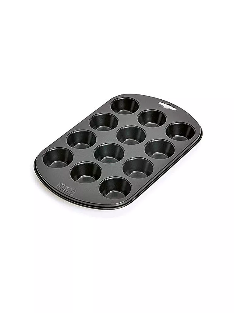 KAISER | Muffinform 12 unidades | Negro