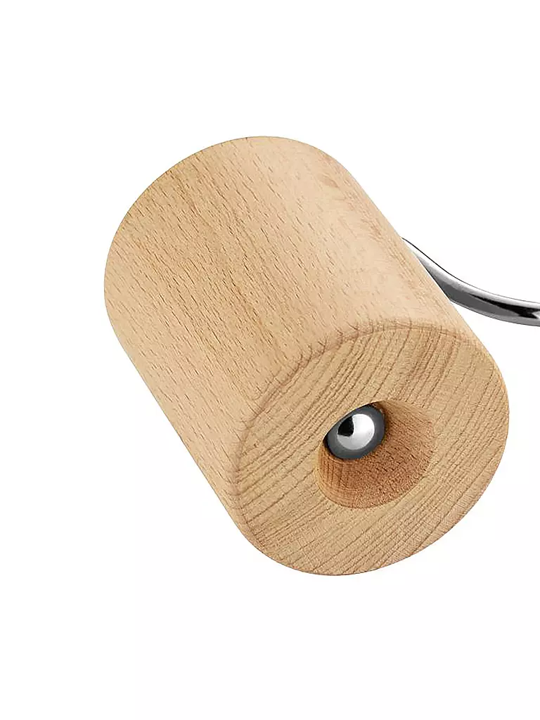 KAISER | Rodillo para hornear de 7,5 cm de madera de haya | Marrón