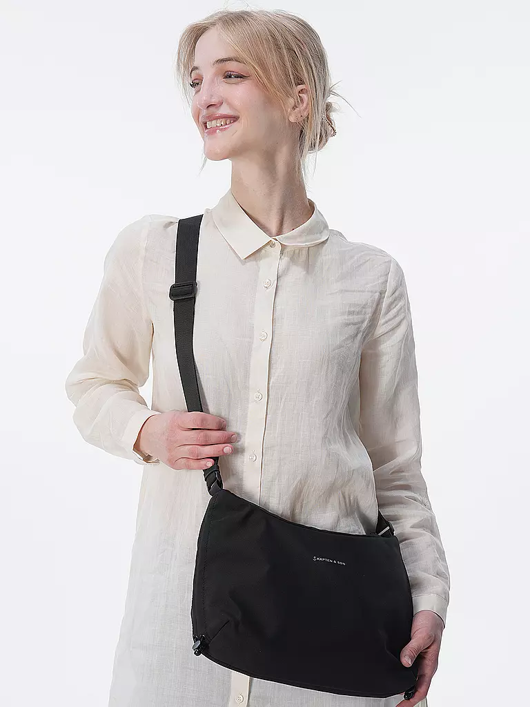 KAPTEN & SON | Bolso - Bandolera SKARA Small | Negro