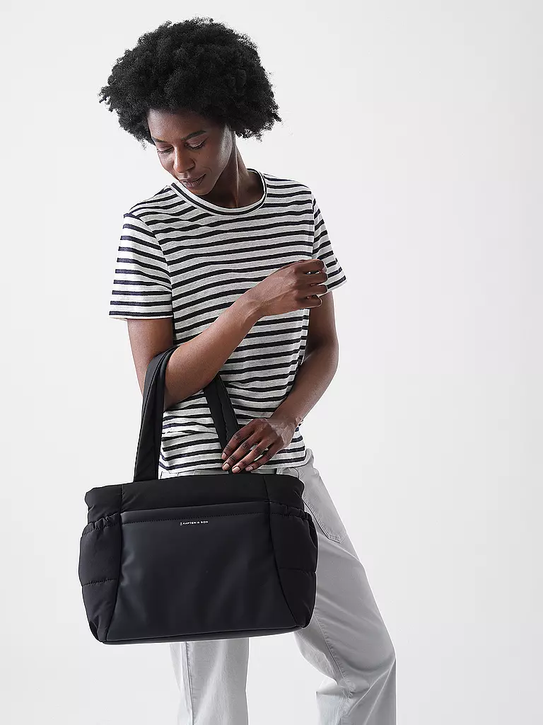 KAPTEN & SON | Bolso - Bolso bandolera HELLVI CLOUD MEDIUM | schwarz