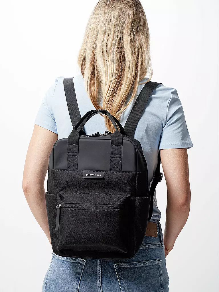 KAPTEN & SON | Mochila BERGEN Small | schwarz
