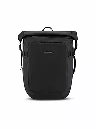 KAPTEN & SON | Mochila LISBON, expandible | Negro