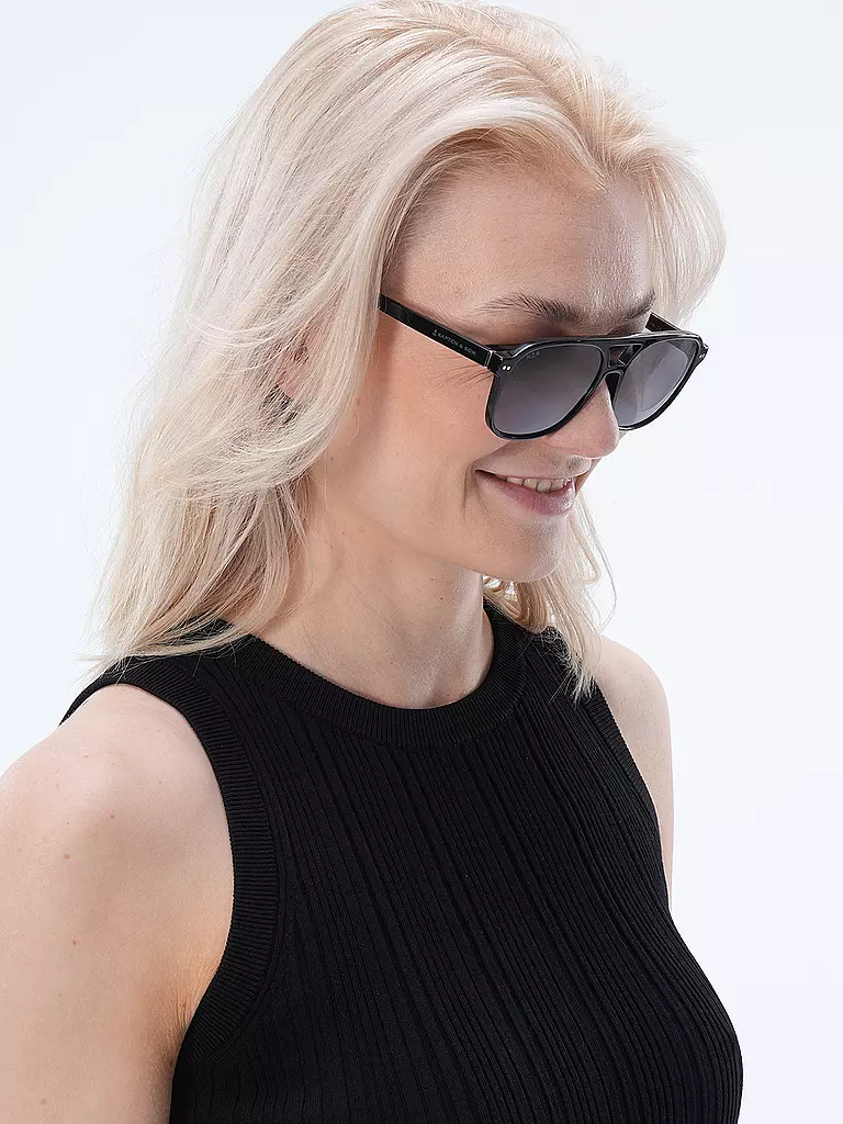 KAPTEN & SON | Sonnenbrille  ZURICH OVERSIZE | Negro