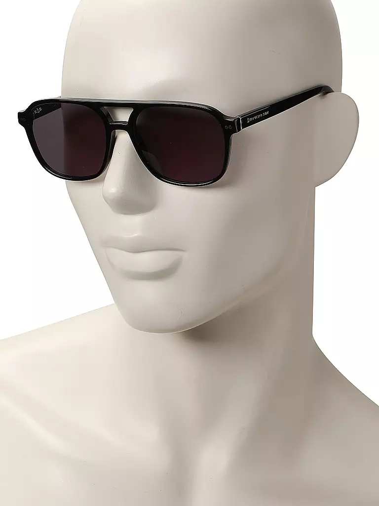 KAPTEN & SON | Sonnenbrille  ZURICH OVERSIZE | Negro