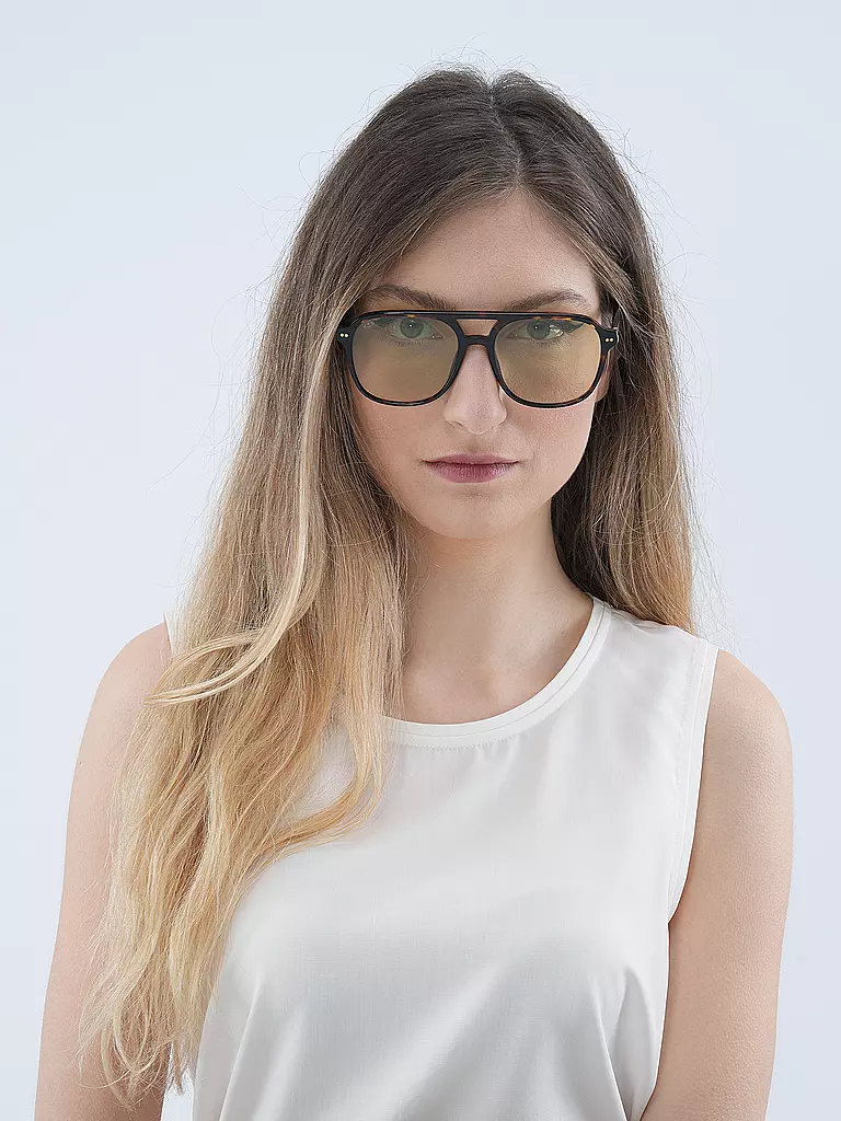 KAPTEN & SON | Sonnenbrille ZURICH OVERSIZE | Marrón