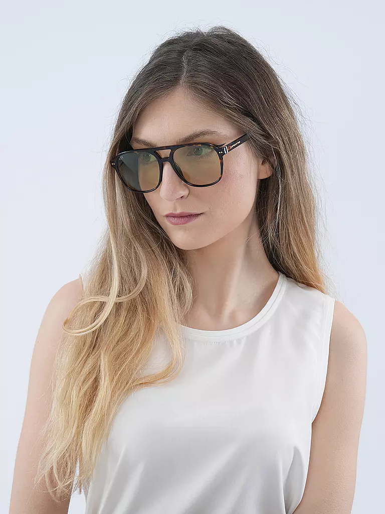 KAPTEN & SON | Sonnenbrille ZURICH OVERSIZE | Marrón