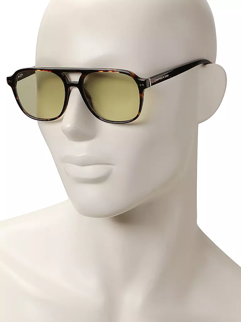 KAPTEN & SON | Sonnenbrille ZURICH OVERSIZE | Marrón