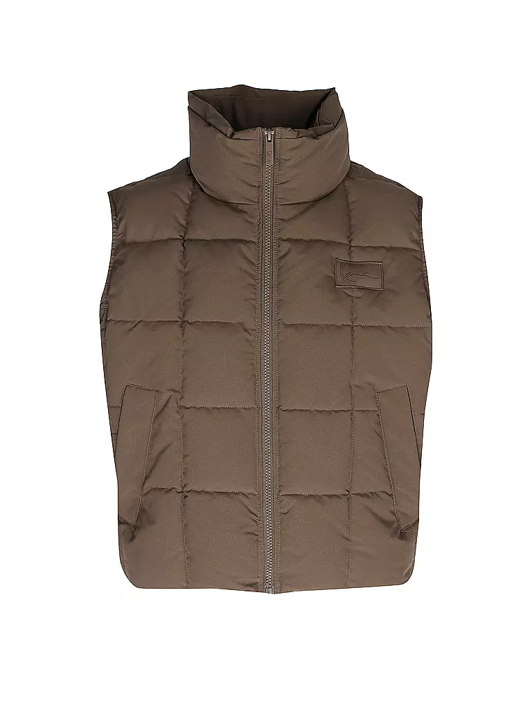 KARL KANI | Chaleco acolchado | braun