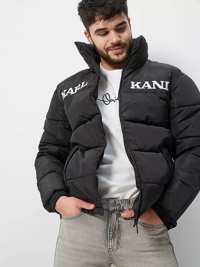 KARL KANI | Chaqueta acolchada RETRO ESSENTIAL | schwarz