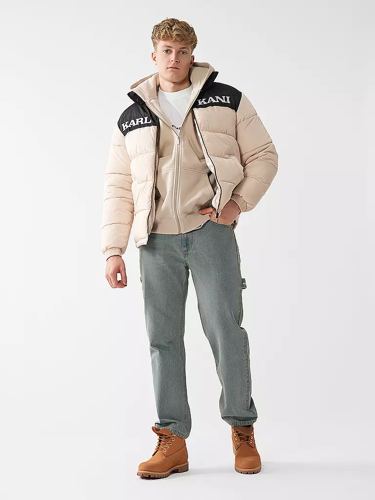 KARL KANI | Chaqueta acolchada RETRO ESSENTIAL | beige