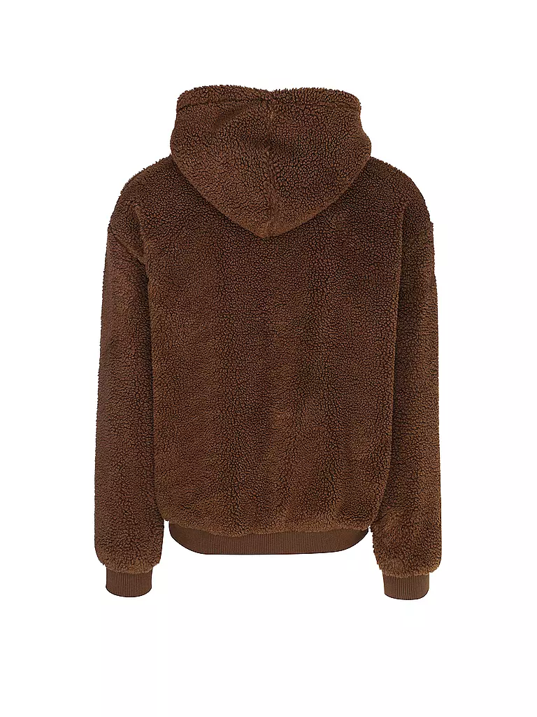 KARL KANI | Jacke in Felloptik  | Marrón