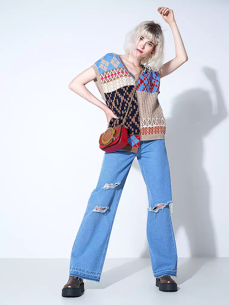KARL KANI | Jeans Wide Leg | Azul