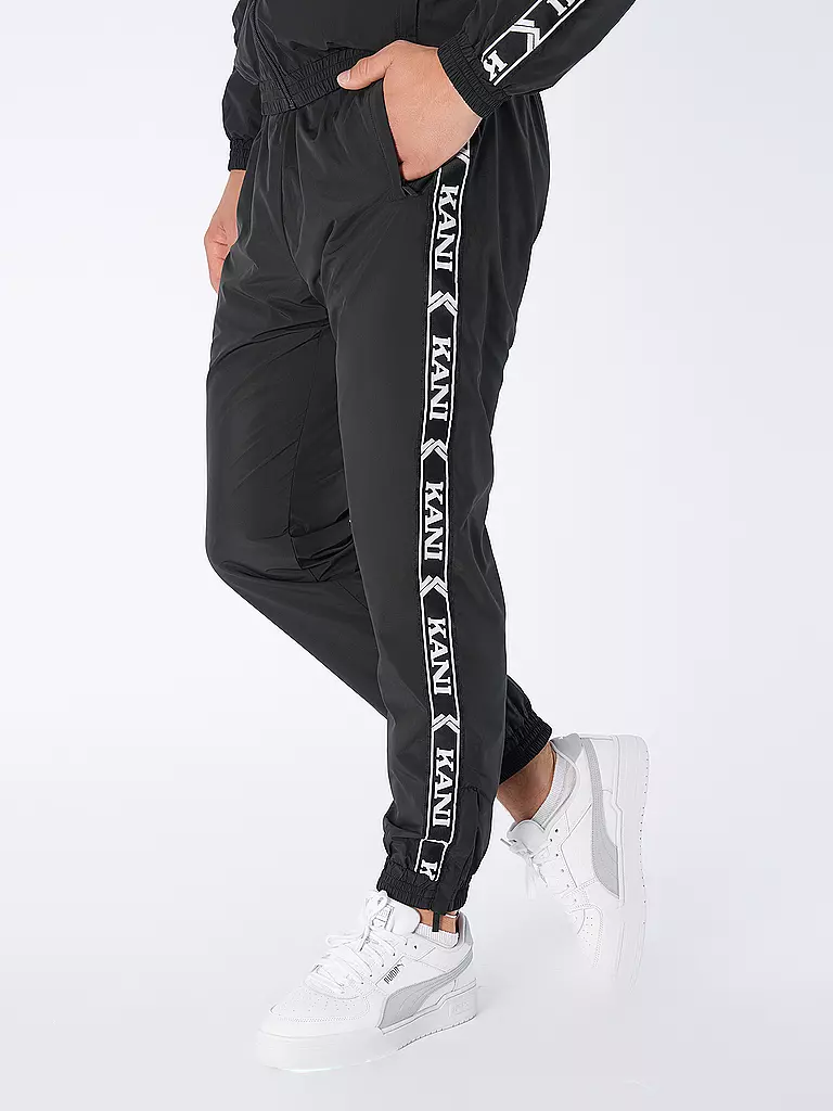 KARL KANI | Jogginghose  | Negro