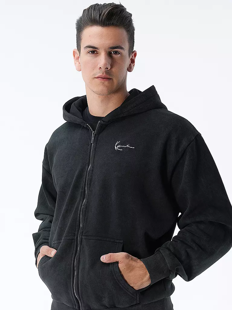 KARL KANI | Sweatjacke | Negro