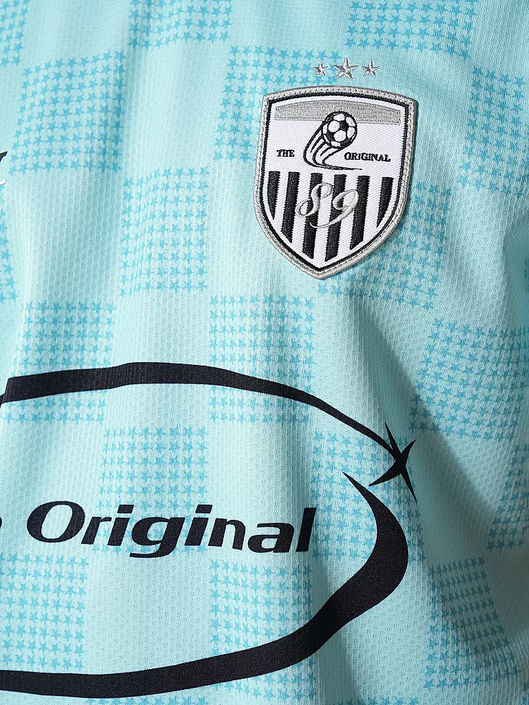 KARL KANI | T-Shirt SPORT STAR CHECK TRIKOT | Azul claro