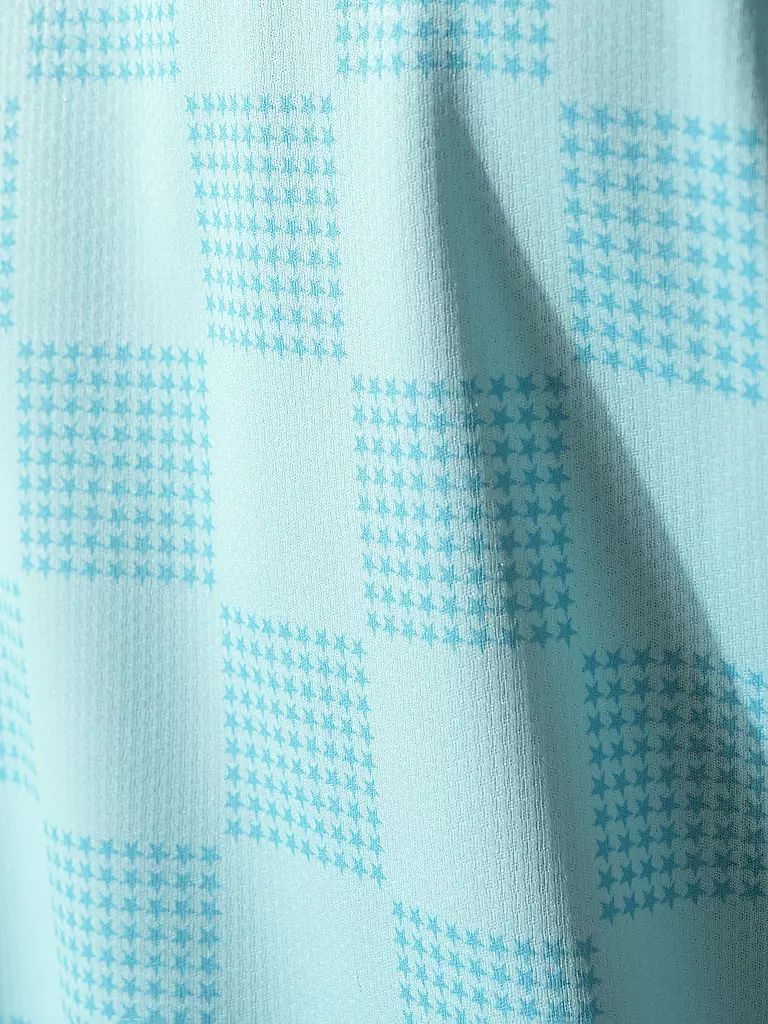 KARL KANI | T-Shirt SPORT STAR CHECK TRIKOT | Azul claro