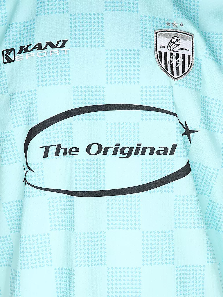 KARL KANI | T-Shirt SPORT STAR CHECK TRIKOT | Azul claro