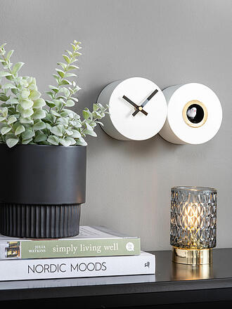 KARLSSON | Reloj de pared CUCKOO DUO White