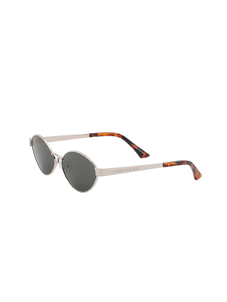 Karo Kauer Gafas de sol RETRO BLACK plata