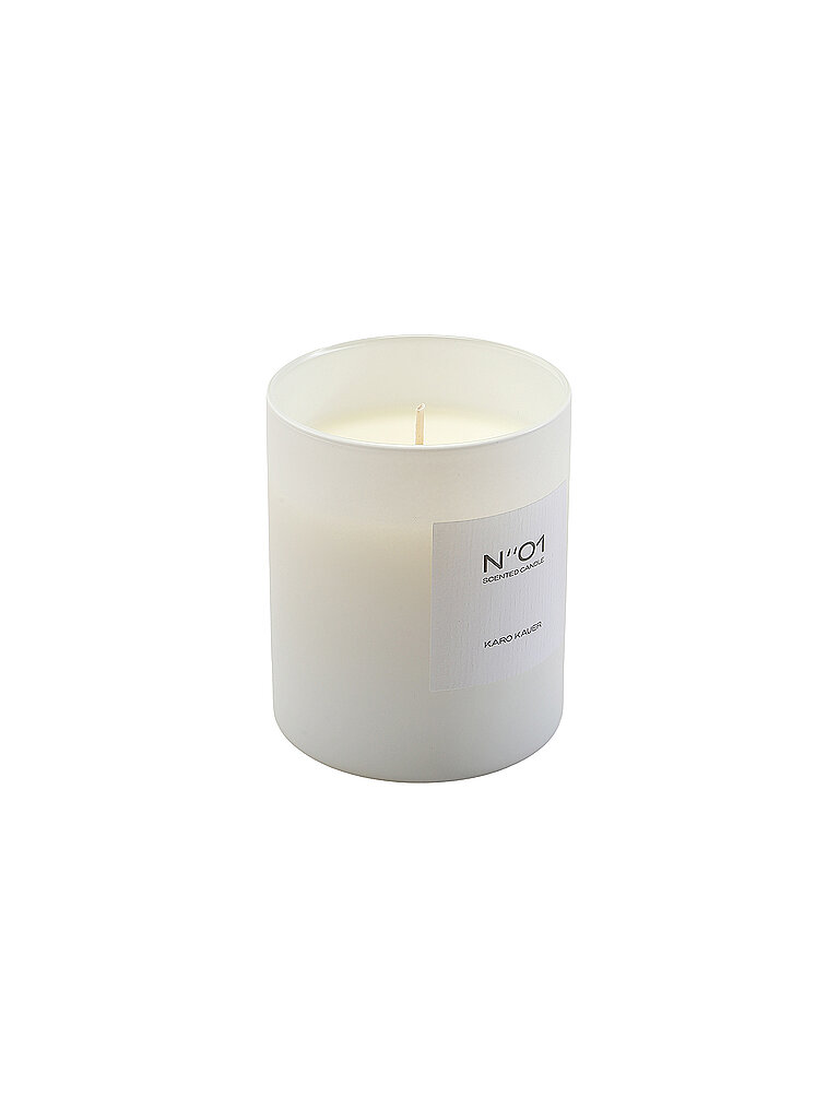 Vela perfumada SCENTED CANDLE white blanco