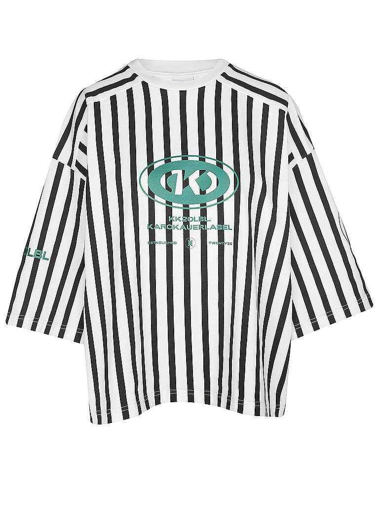 Camiseta de corte oversized blanco XL