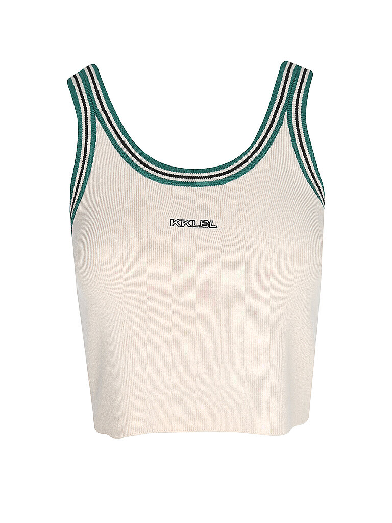 Karo Kauer Top crema XS