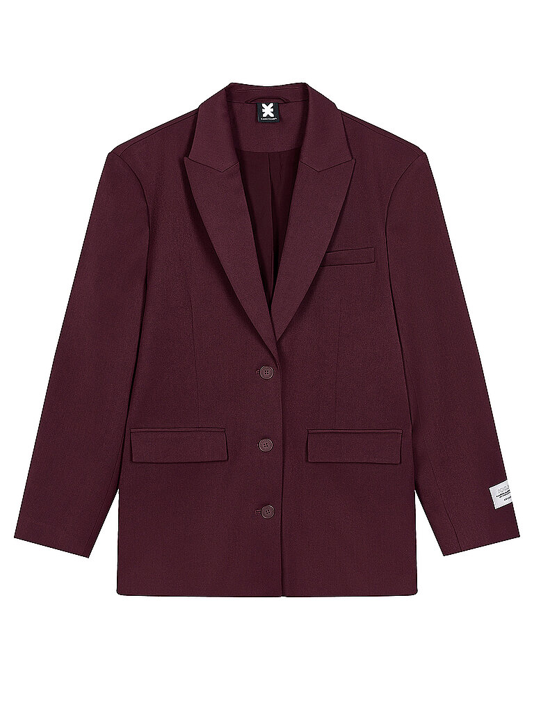 Karo Kauer Blazer rojo oscuro L