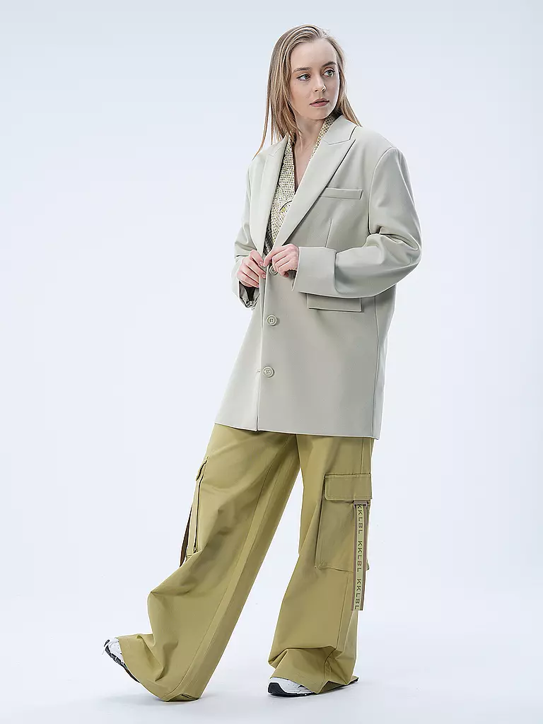 KARO KAUER | Blazer  | Verde claro