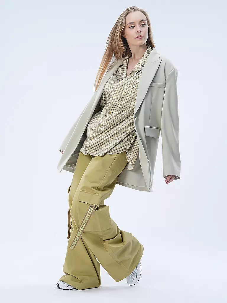 KARO KAUER | Blazer  | Verde claro