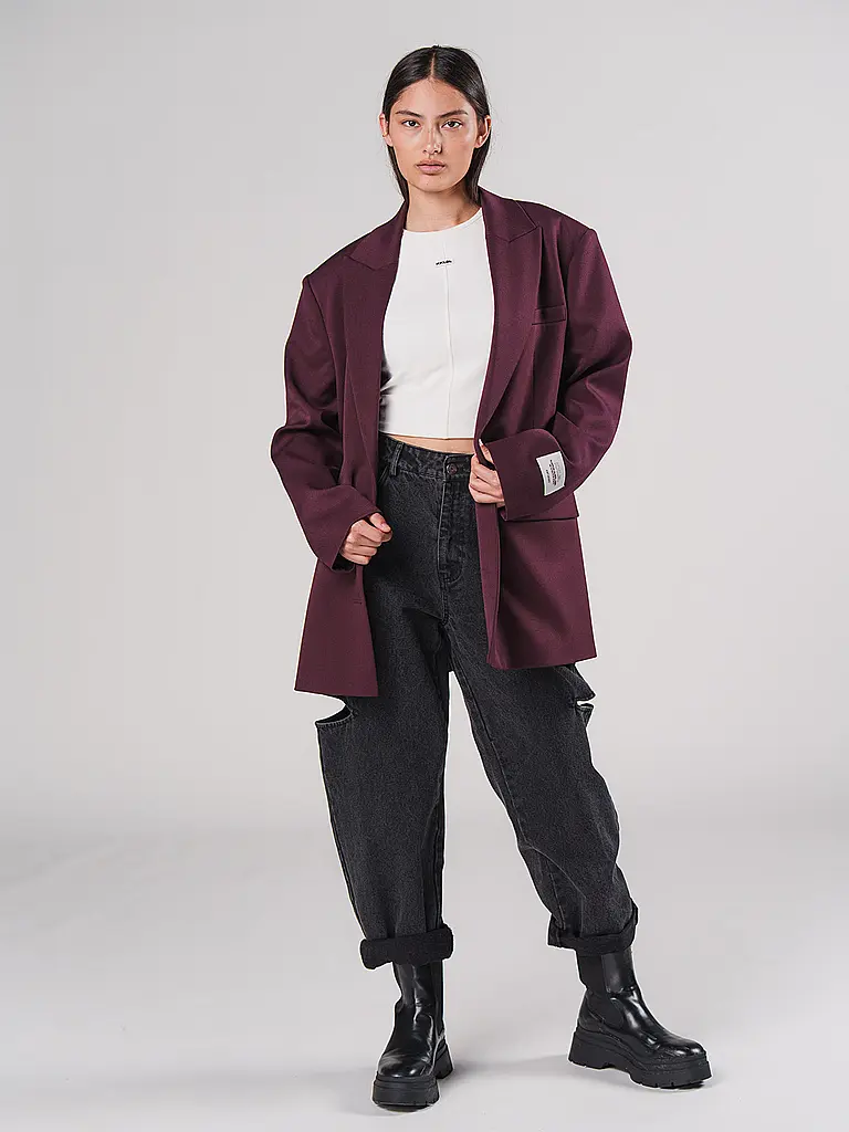 KARO KAUER | Blazer | Rojo oscuro