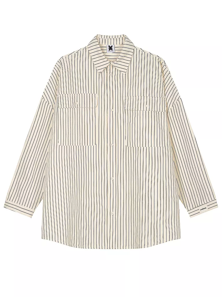 KARO KAUER | Blusa camisera | Blanco