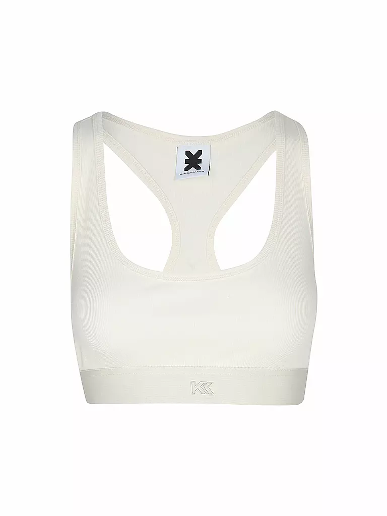KARO KAUER | Bralette color hueso | Blanco