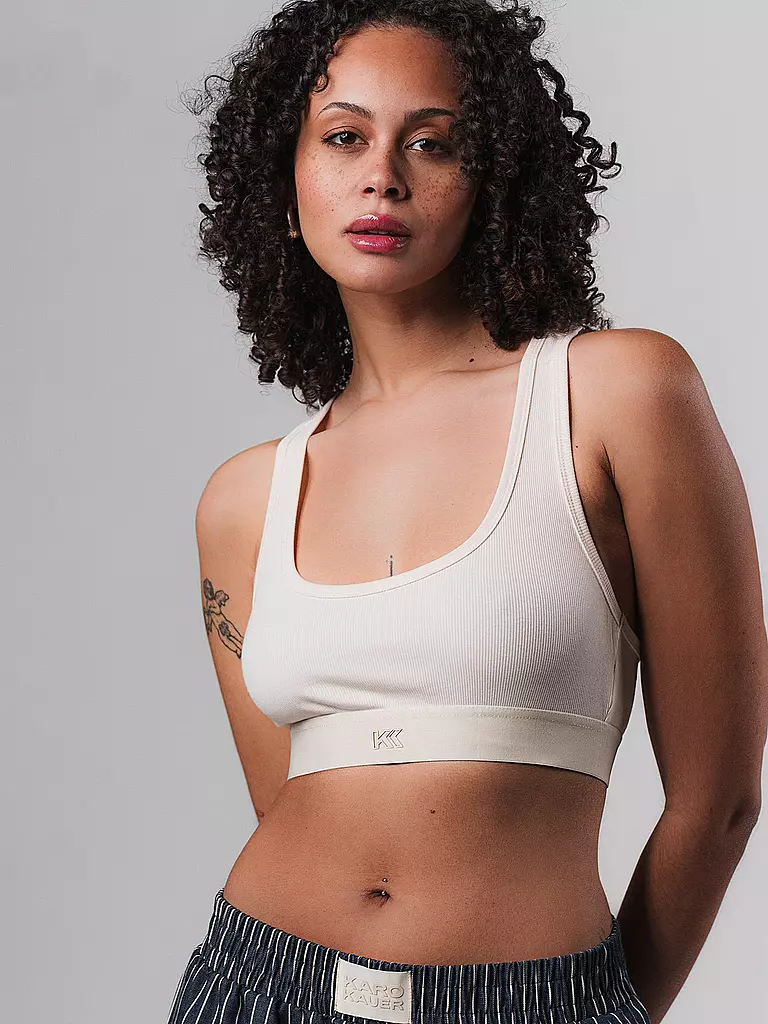 KARO KAUER | Bralette color hueso | 