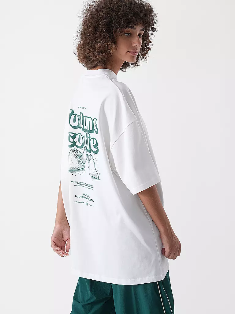 KARO KAUER | Camiseta de corte oversized FORTUNE COOKIE |