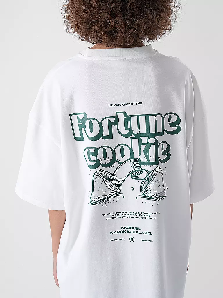 KARO KAUER | Camiseta de corte oversized FORTUNE COOKIE |