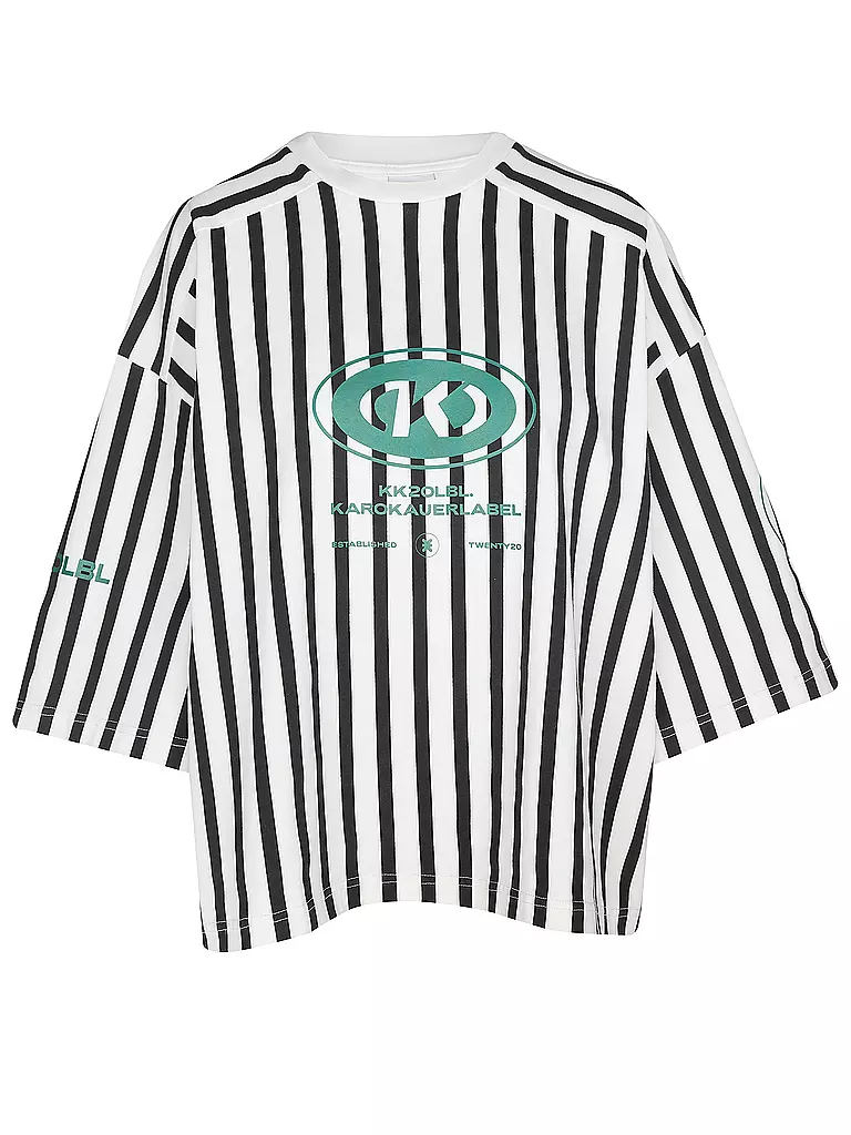 KARO KAUER | Camiseta de corte oversized | Blanco