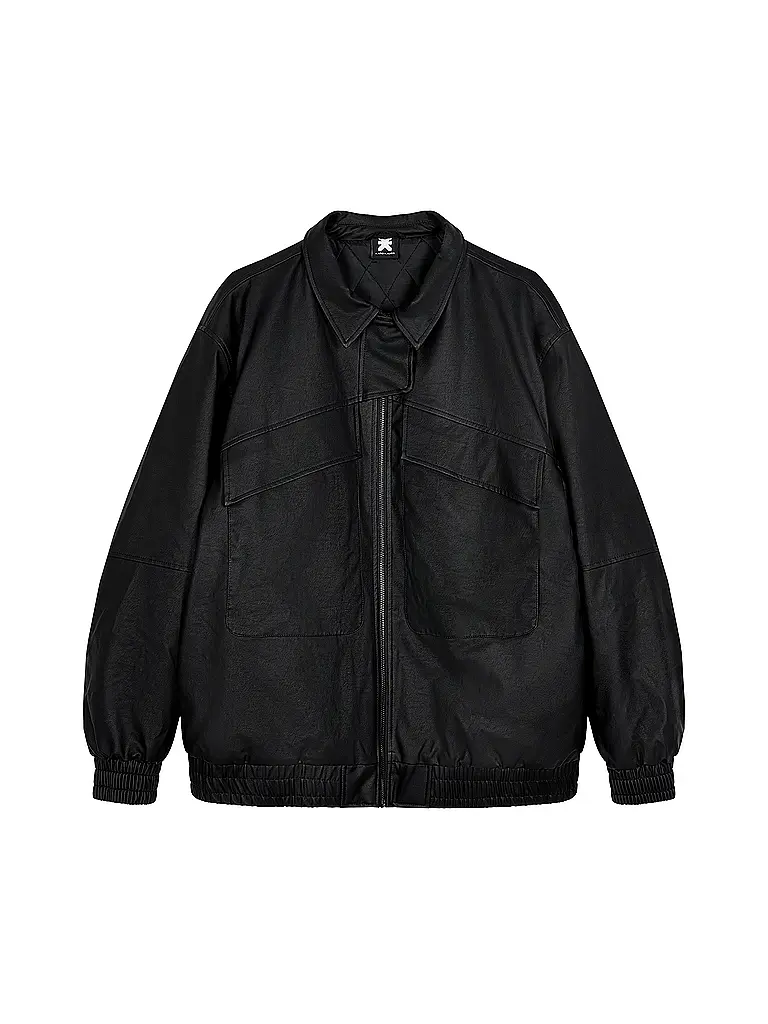 KARO KAUER | Chaqueta de imitación de cuero | Negro