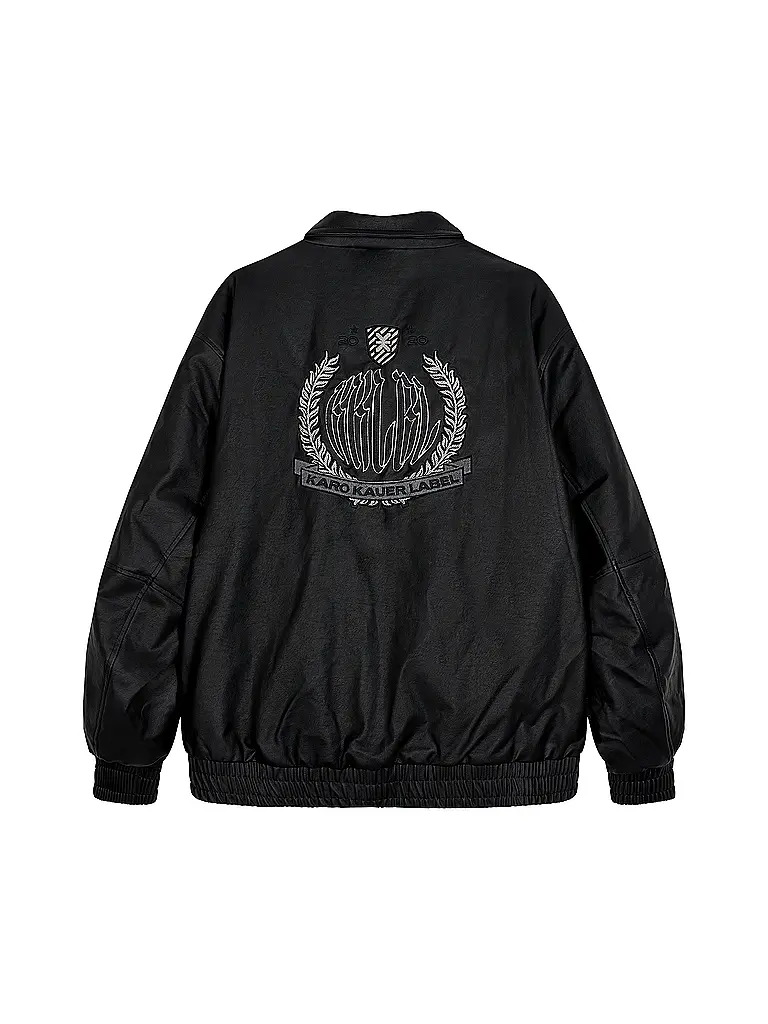 KARO KAUER | Chaqueta de imitación de cuero | Negro