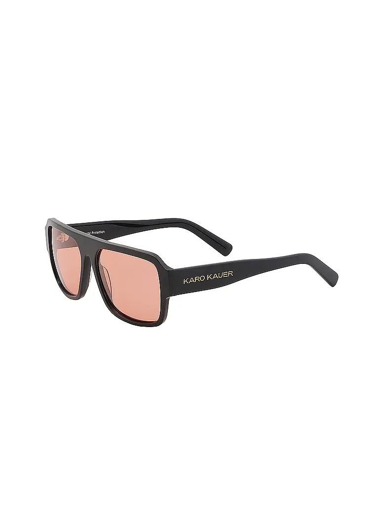 KARO KAUER | Gafas de sol RETRO NARANJA | Negro