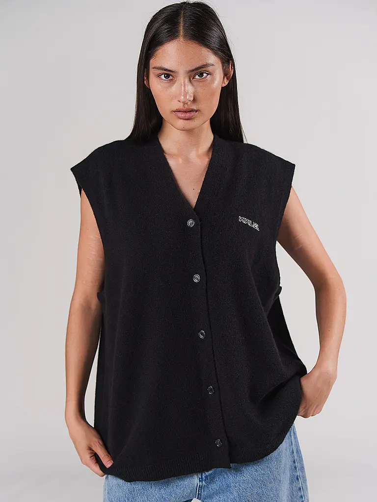 KARO KAUER | Gilet  | Negro