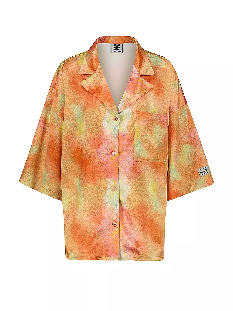 KARO KAUER | Hemdbluse AQUARELLE | Naranja