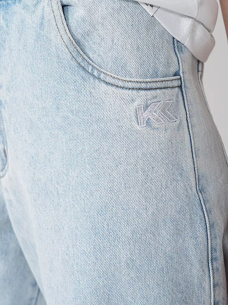 KARO KAUER | Jeans de corte ancho | Azul claro