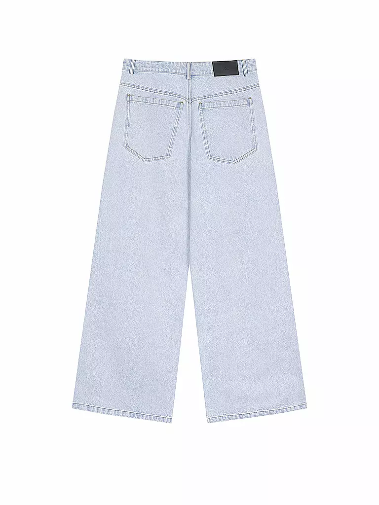KARO KAUER | Jeans de corte ancho | Azul claro