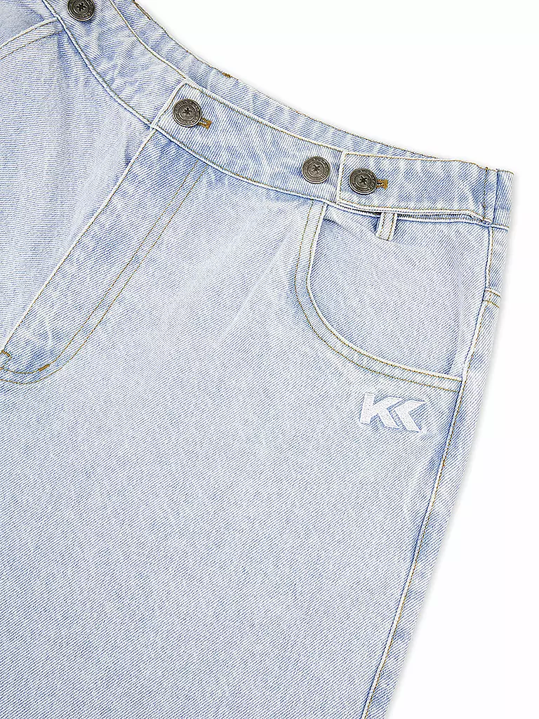 KARO KAUER | Jeans de corte ancho | Azul claro