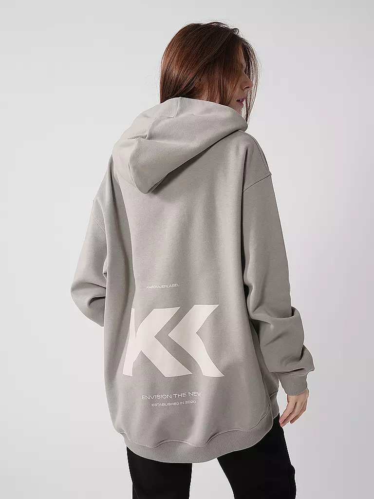KARO KAUER | Kapuzensweater - Hoodie CINDER | Gris