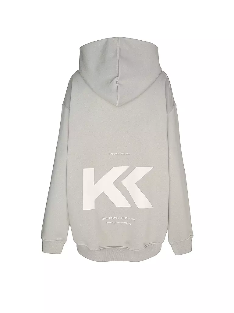 KARO KAUER | Kapuzensweater - Hoodie CINDER | Gris