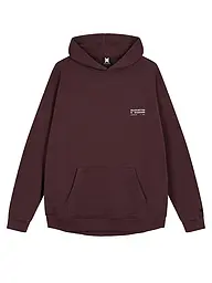 KARO KAUER | Sudadera con capucha - Hoodie | Rojo oscuro